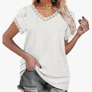 Women’s Boho White Top